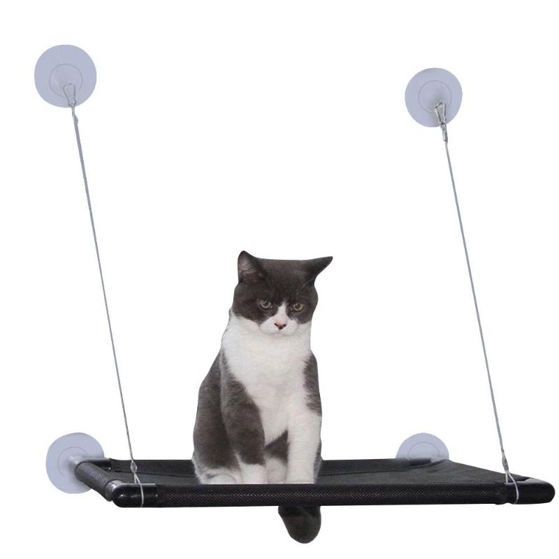 

20kg Pet Cat Hammock Comfortable Cat Pet Bed Mat Hanging Beds Bearing Sunny Seat Window Mount Cats Supplies