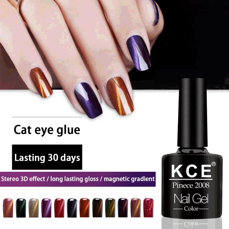 

3D Cat Eye Color Star Theme (Magnetic) Flash Absorbing Nail Polish 10ml Nail Gel Polish Cheaper Price Plastic Bottle Bright