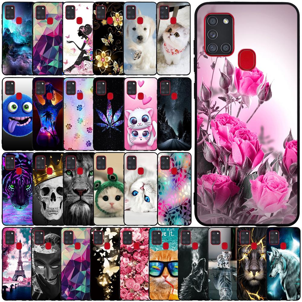 

Case For Samsung A21S Case Phone Cover Silicone Soft TPU Back Cover for Samsung Galaxy A21S Case A 21S A21 S Fundas Coque Bumper