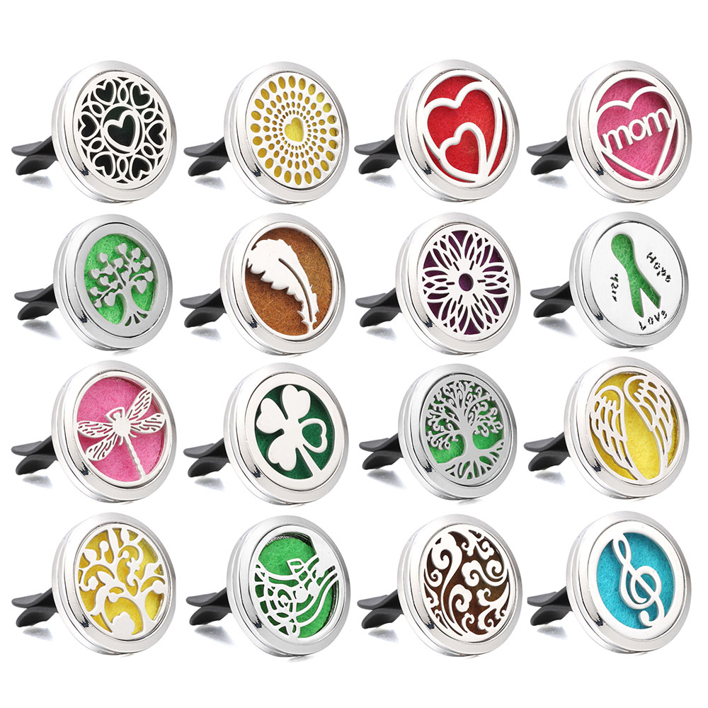 Wholesale Diffuser Jewelry Tree Of Life Owl Air Freshener Stainless