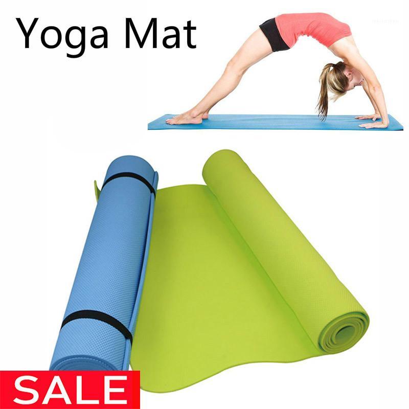 

4MM EVA Yoga Mat Thick Non-slip Fitness Pad For Yoga Exercise Pilates Non Slip Carpet Pilates Gym Sports Exercise Pads1, Purple