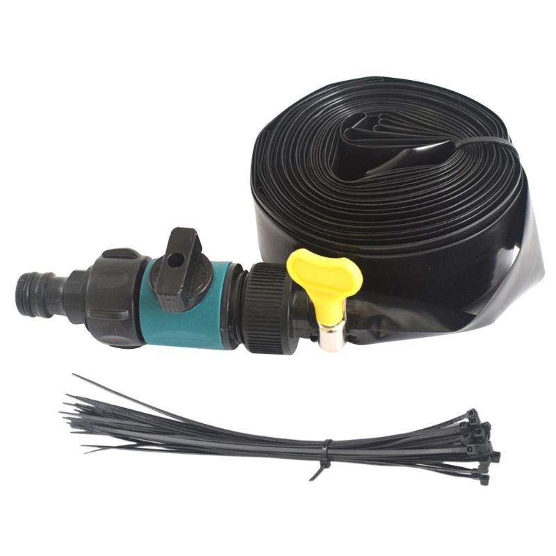 

Kids Adults Outdoor Cooling Misting Water Toys Trampoline Sprinkler PVC Summer Games Fun Garden Backyard Spray Home Irrigation, 8m