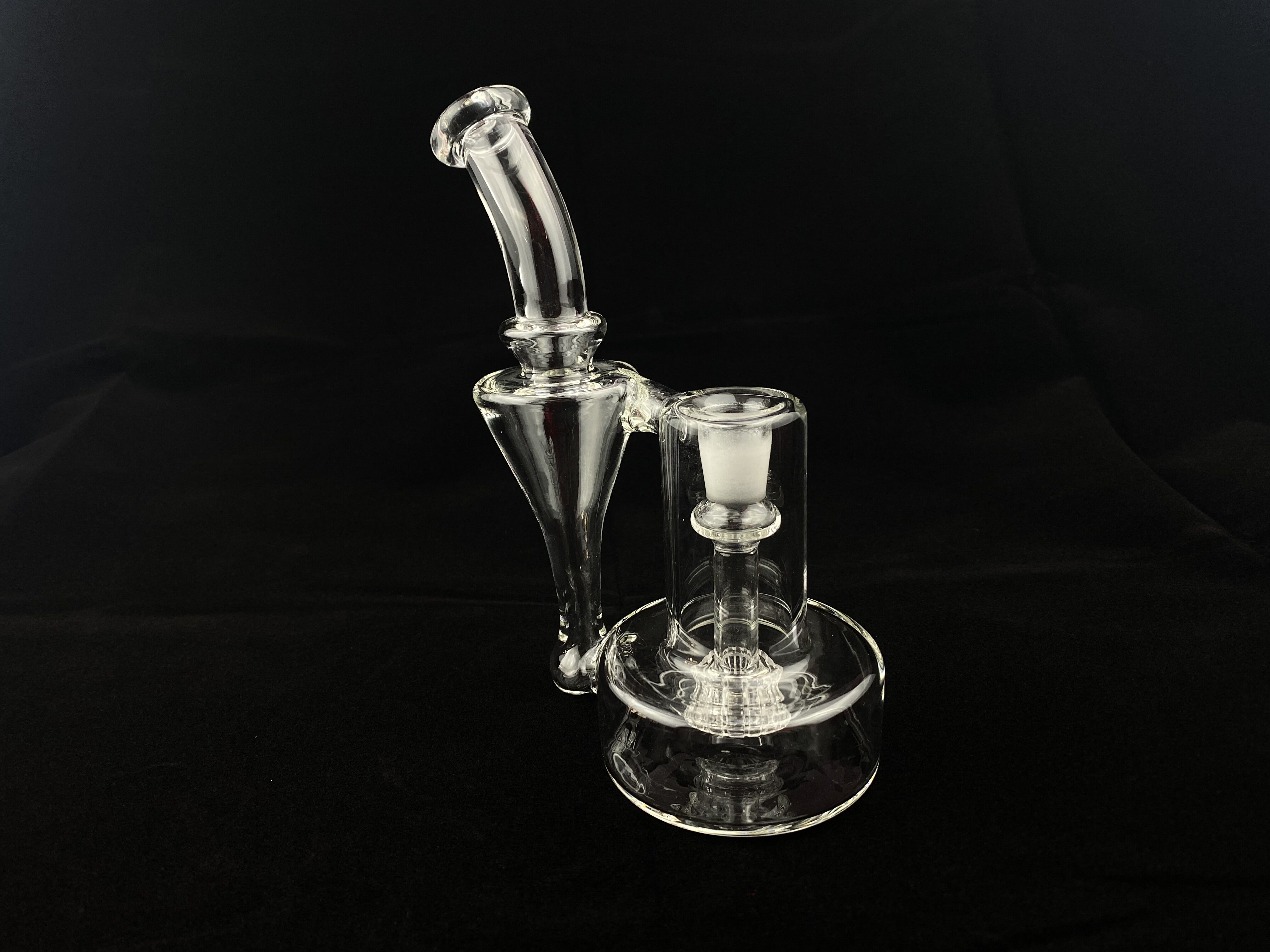 

Transparent RBR, glass hookah, oil rig smoking pipe, 14mm joint, welcome to order
