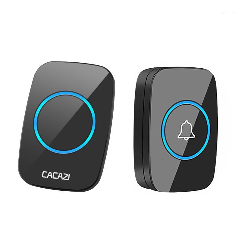 

CACAZI Wireless Doorbell Smart Chimes Doorbell Alarm with Waterproof Touch Button 300m Range Home Intelligent Door Bell1
