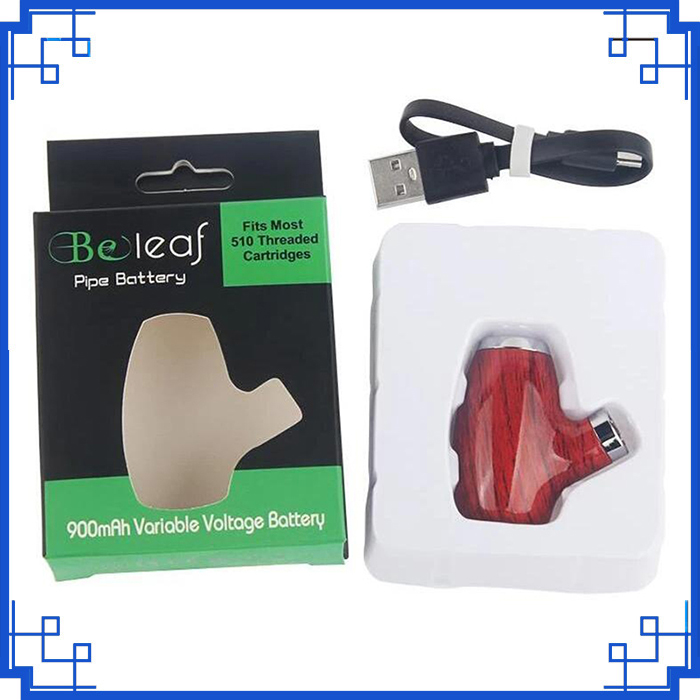 

Original Beleaf pipe Smart Vape battery Cartridges mods 900mAh Pre-heating Vairable Voltage 510 Thread Vapor Mod vs voopoo uni