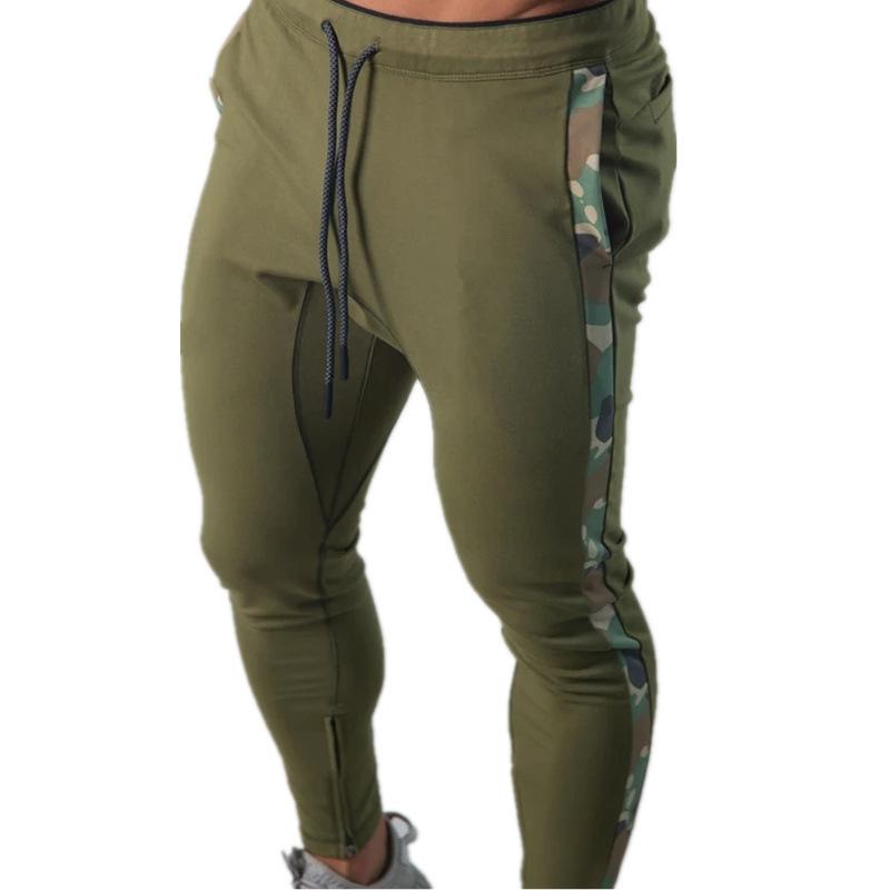 

Joggers Sweatpants Mens Slim Casual Pants Solid Color Gyms Workout Cotton Sportswear Autumn Male Fitness Crossfit Track Pants, Black