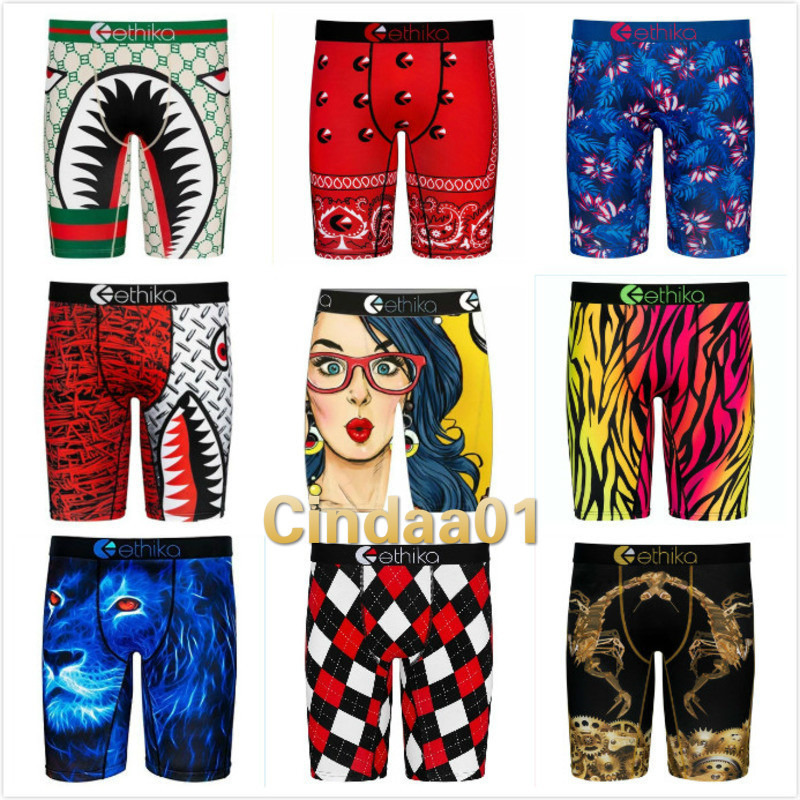 

Men Ethika Swimsuit Designer New 2021 Printed Fashion Elegant Single Shorts Yoga Pants Underwear Quick Dry Briefs Boxers, Mix colours or leave a message