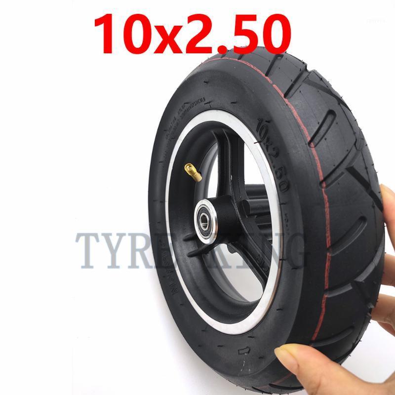 

10x2.50 Inner and Outer Tyre with Hub/rim 10 *2.50 Inflator Wheel 10 Inch Wheel for SPEEDWAY Electric Scooter Accessory1