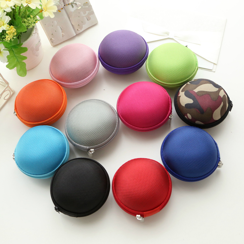

Small Circle Coin Bag Mini Round Coin Candy Color Wallet Card Holders Casual Earphone Wholesale, Please leave a message