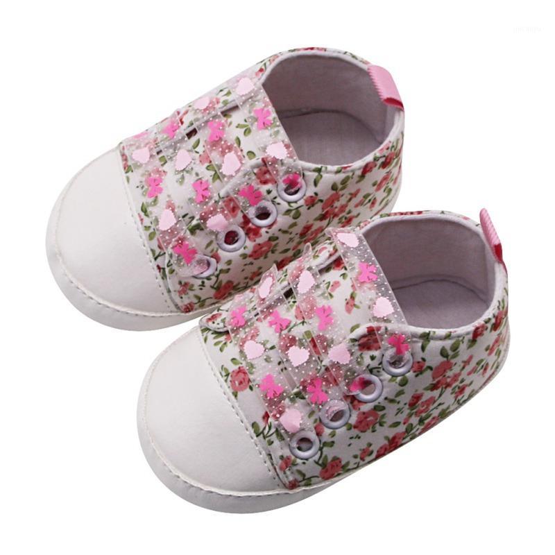 

Infant Baby Shoes Girl Kids First walker Cute Lace Floral Prewalker Canvas Soft Toddler Cotton Fabric Shoe Girls Princess Shoes1
