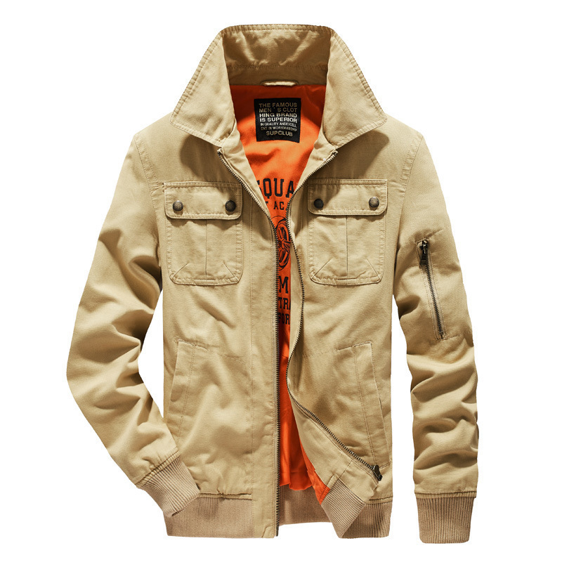 

2021 The New New Men's Fashion Jacket Spring and New Casual Autumn Outdoors 7xni, Blue