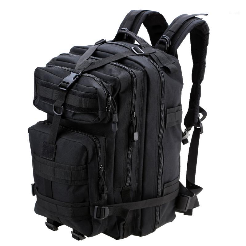 

45L 3P Backpack Molle Outdoor Tactical Backpacks 1000D Nylon Travel Climbing Bags Outdoor Sport Hiking Camping Army Bag1, Black