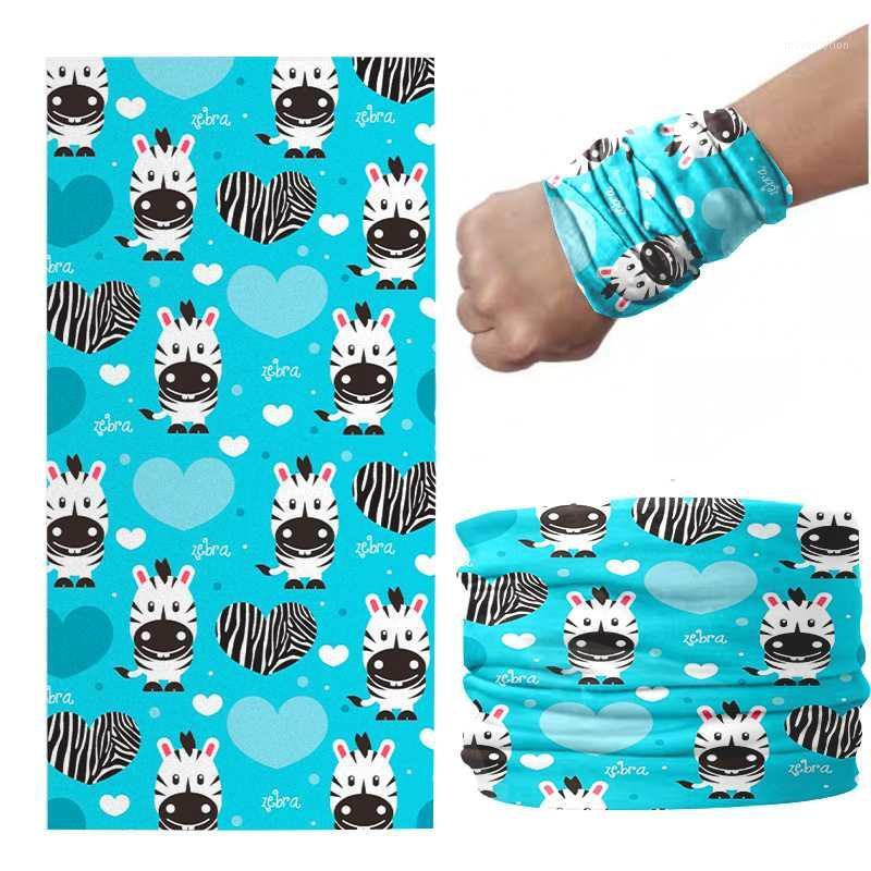 

New Fashion Heart Pattern Ring Scarf Creative Bandana Fresh Style Women Headband Girl Hair Accessories Elastic Wristband1