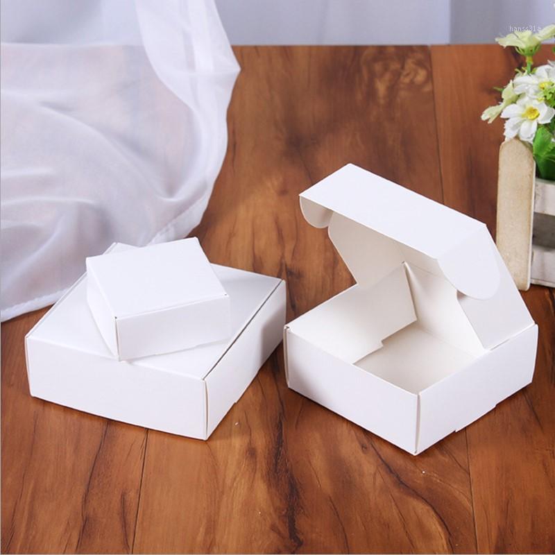 

50pcs/lot White Mini Cardboard Box SIZE 32x32x22mm DIY Kraft Paper Box White handmade Soap Small Jewelry Packing Gift1