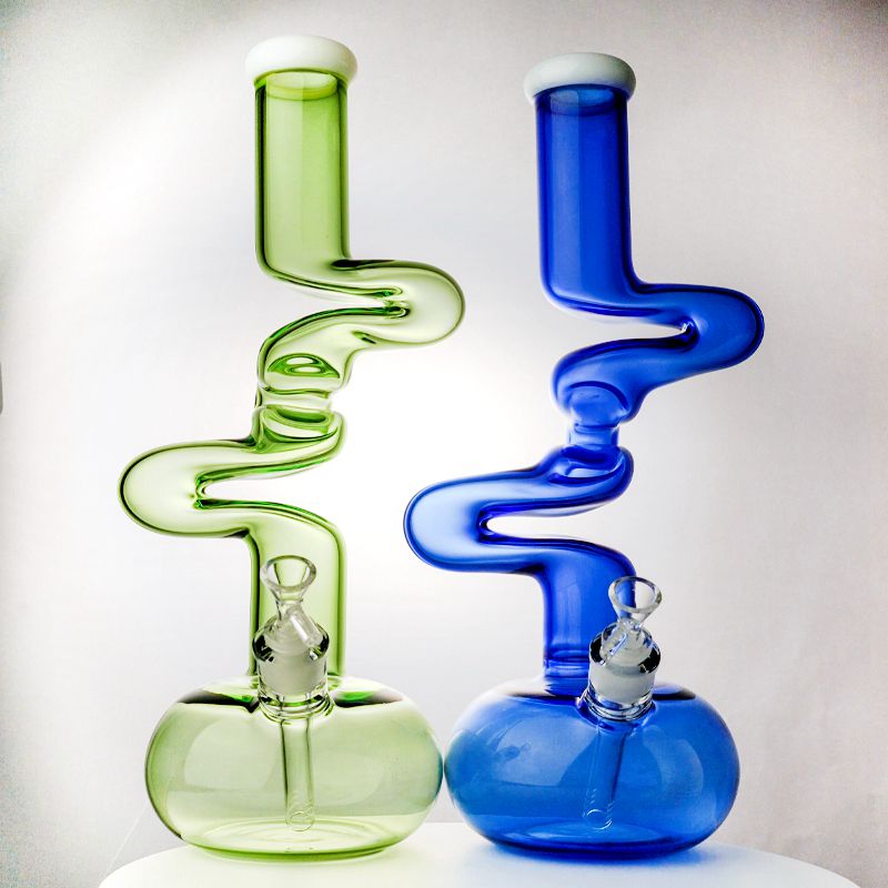 

Unique Big Glass Water Pipe Beaker Bong 17 Inch 18mm Female Joint Thick Glass Bongs Tall Oil Dab Rig With iffused Downstem LXMD20103