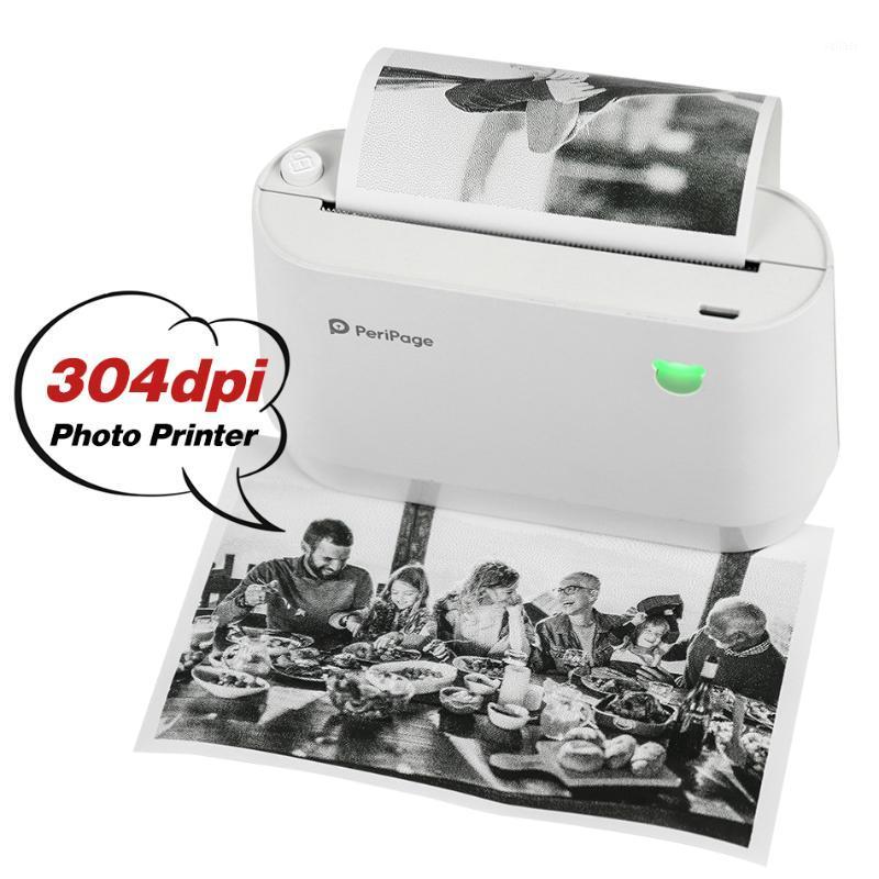 

58mm Mini Thermal Bluetooth Printer Pocket Photo label notes printer Peripage A9 A9s 200dpi 300dpi printers1