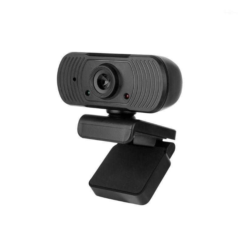 

1080P Webcam Rotatable Cameras Video Recording Mini Computer Pc WebCamera Rotatable Camera for Live Broadcast Video Conference W1