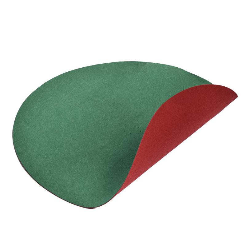 

Double-sided Christmas Tree Skirt Mat Felt Non-slip Christmas Tree Stand Mat Xmas Party Decoration Home Floor Protection