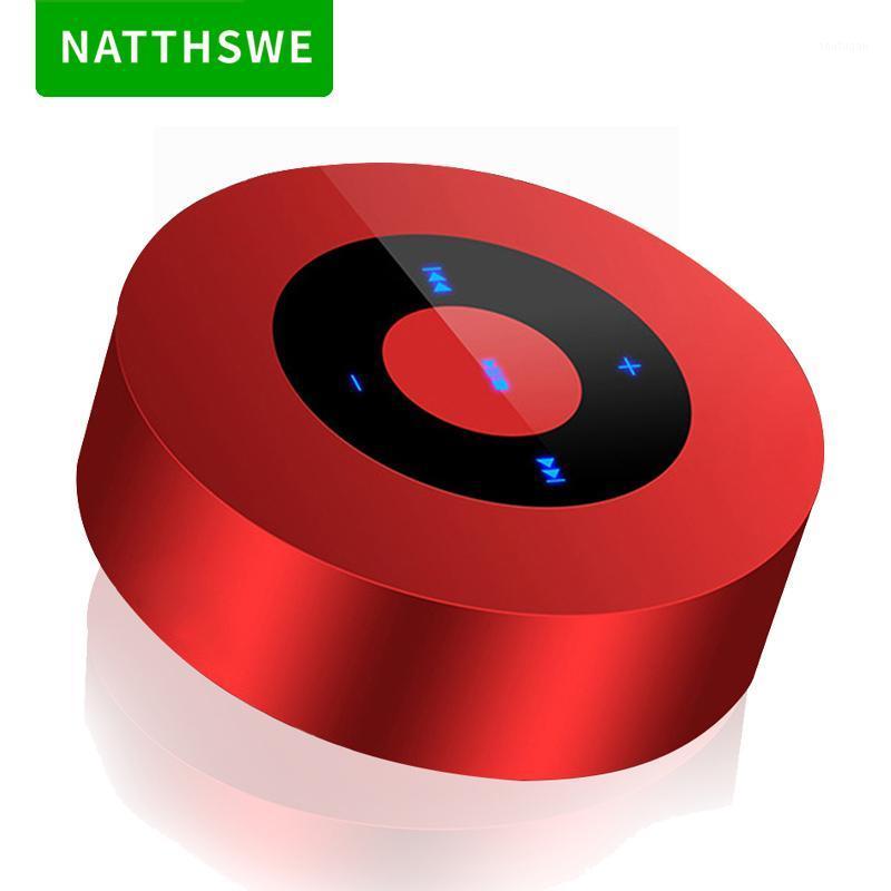 

NATTHSWE Mini Wireless Bluetooth Speaker Support Wechat Voice Broadcast Mobile Phone TF1