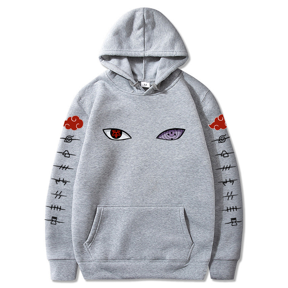 

Y2k Harajuku Anime Hoodies Naruto Uchiha Uzumaki Hatake Eyes Printing Pullover Sweatshirt Hip Hop Streetwear Tops, Pink