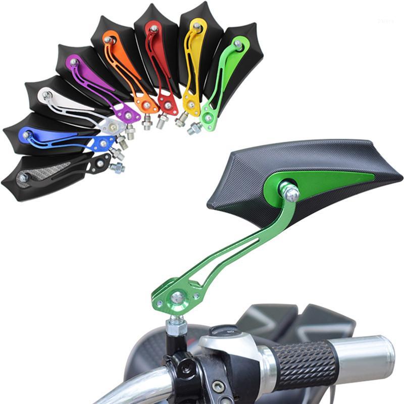 

1Pair Universal 8mm 10mm Moto Scooter Rear Side Mirrors Motorcycle Rearview Mirrors1
