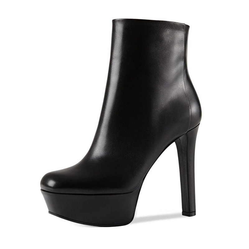 

spring 2020 fall female toe round foot stiletto high platform sexy boots mid-calf ladies fashion shoes TL-A0203 44CB, Blake