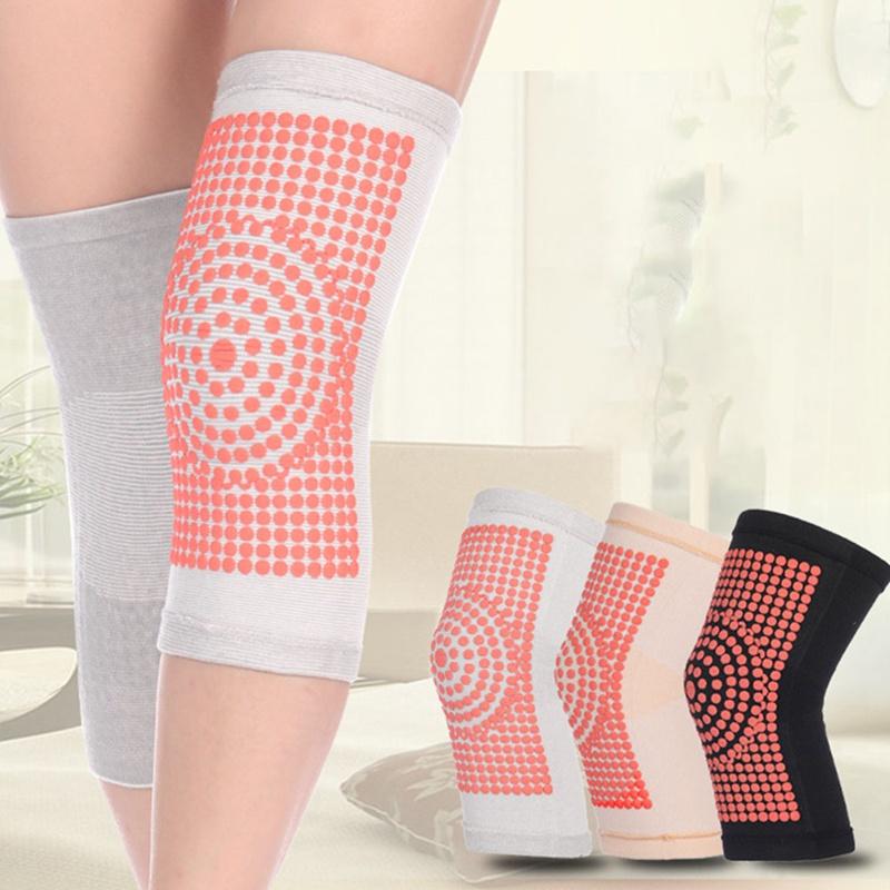 

Elastic Self-heating Knee Pads Fever Foam Magnetic Therapy Kneepad Pain Relief Arthritis Warm Bamboo Charcoal Kneepad, Nd