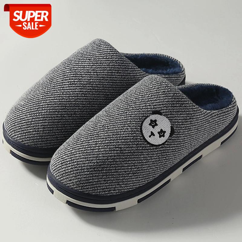 

Women's Slippers for Home Stripe Plush Slippers Cotton Fabric Indoor Lovely Panda for Women Warm Soft Shoes #dx5u, Brown