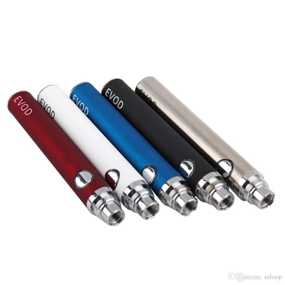 

eVod Battery Sufficient Capacity Suit for MT3 Atomizer E Cigarette 650/900/1100mAh Various Color Mini Protank