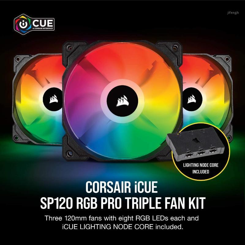 

Fan iCUE SP120 RGB Pro Performance 120mm Single Pack /(Triple Fan Kit with Lighting Node Core)1