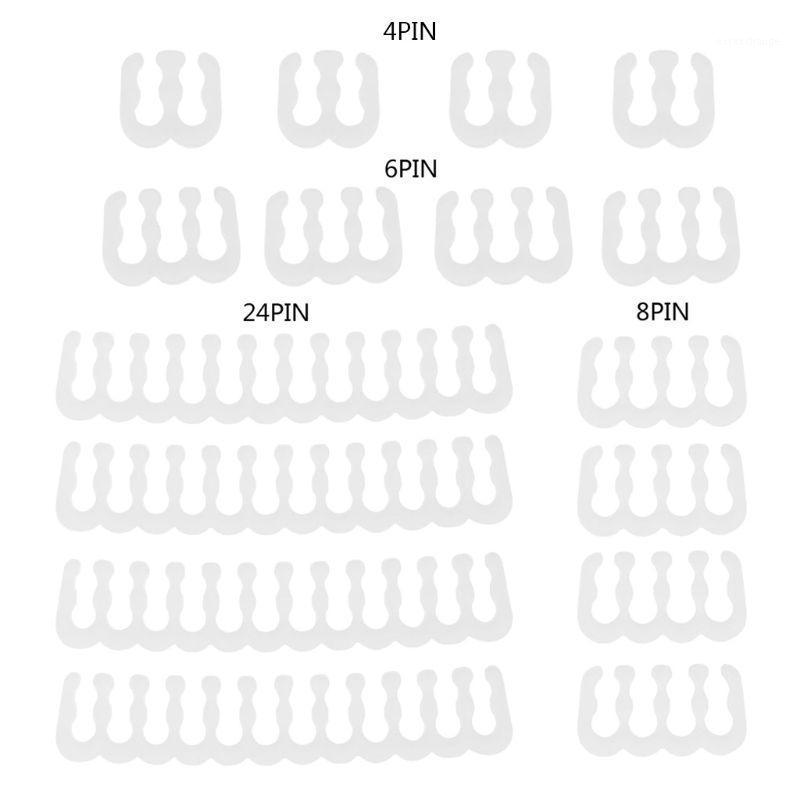 

16Pcs/Set PP Cable Comb/Clamp/Clip/Organizer/Dresser for 2.5-3.2mm PC Power Cables Wiring 4/6/8/24 Pin Computer Cable Manager1