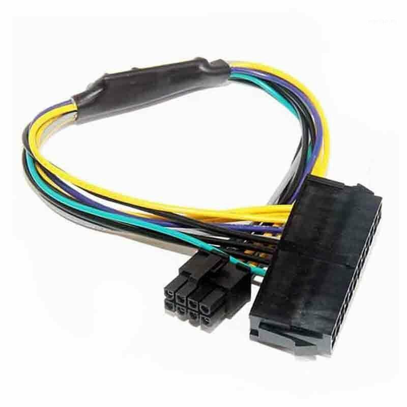 

ATX 24Pin Female to Motherboard 8Pin Male for Optiplex 3020 7020 9020 T1700 Server Adapter Power Cable Cord 30cm1