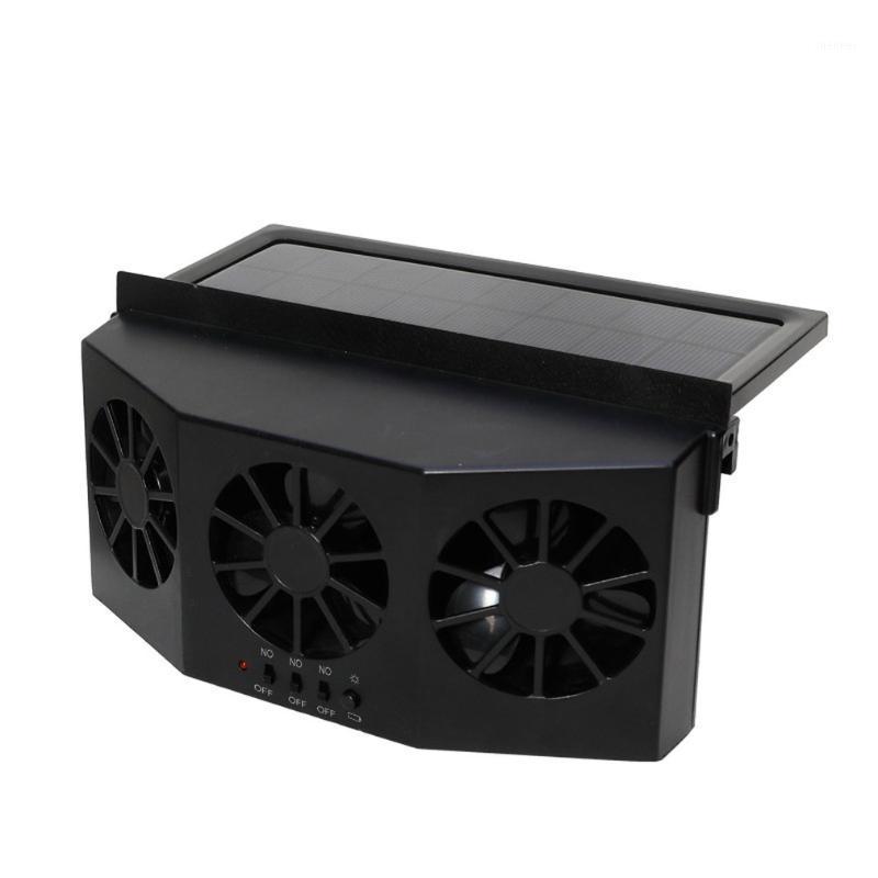 

Solar energy Vehicle exhaust fan radiator1