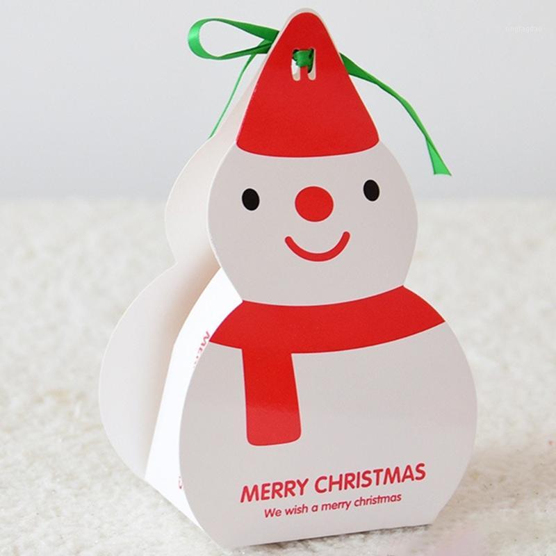 

6pcs Christmas Tree Candy Gift Bags Navidad Christmas Decorations for Home Gift Bags Package Bag Box Xmas Decor1