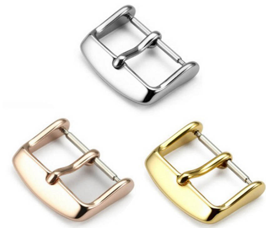 

Stainless steel Metal Buckles For Apple Watch Band strap Connector Seamless Aluminum wrist bracelet Linker