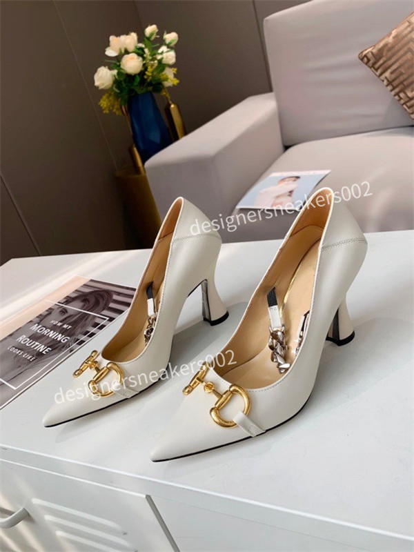 

the Pumps Patent Leather Dress Wedding Shoes Ladies sexy High-heeled Shoes Ankle Strap Pumps Metal fashion heel ht201102, 02