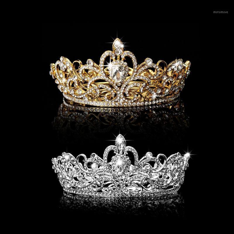 

1PC Wedding Bridal Pageant King Crown Tiara Rhinestone Diamante Headpiece Jewelry W7151