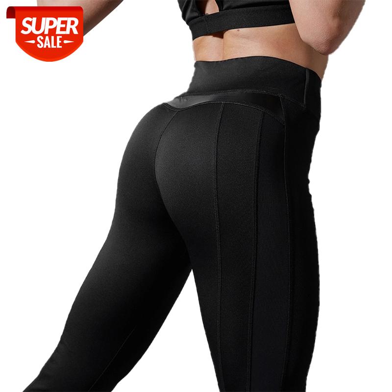

CHRLEISURE PU Mesh Splicing Leggings Women High Waist Sexy Fitness Pants Women Push Up Workout Gym Leggings Breathable #dL1C, Black;white