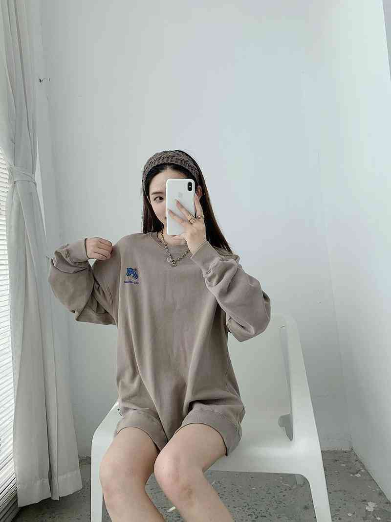 

22SS Solid Color Embroidery 100% Cotton Oversized ADER ERROR Hoodies Men Women High Street Spirng Autumn Harajuku Lil Peep, Black