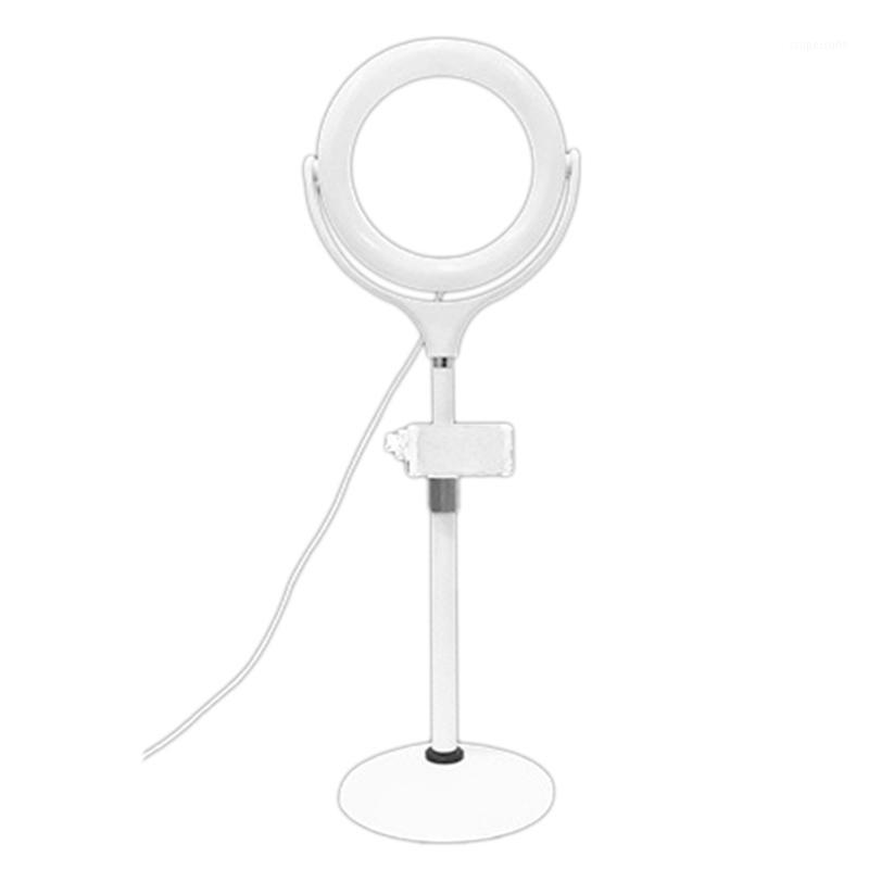 

8 Inch Fill Light 20cm Ring Light 64 LED Lamp Bead Dimmable 3000-6500K with Cell Phone Holder for Live Broadcast Video1