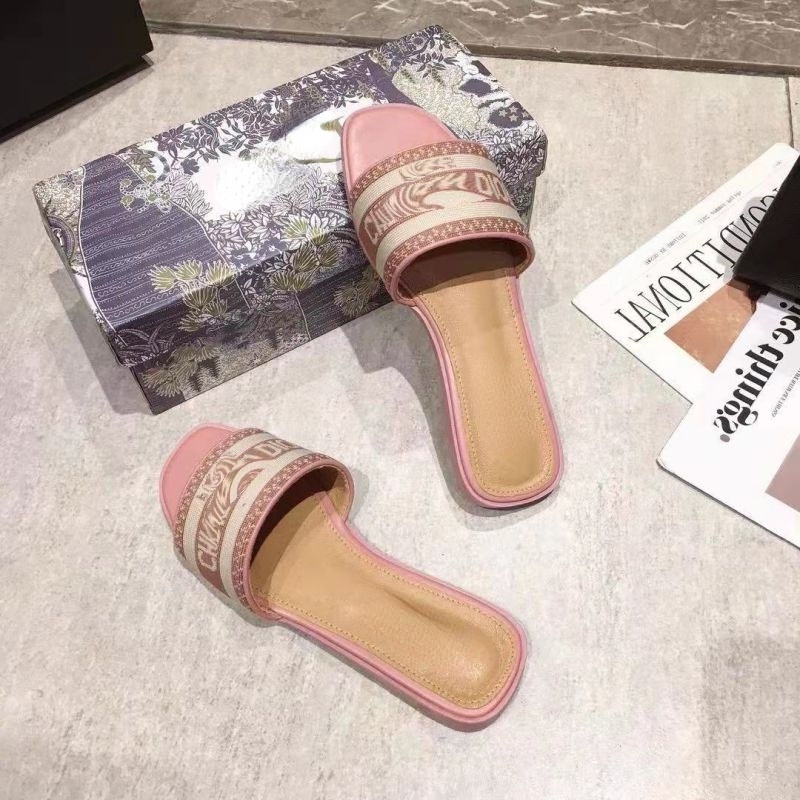

Slipper Letter Women Shoes Summer PU Leather Casual Outdoors Fashion Classic Comfortable 2021 New Fat Mixed Colors Concise HM207, Burgundy