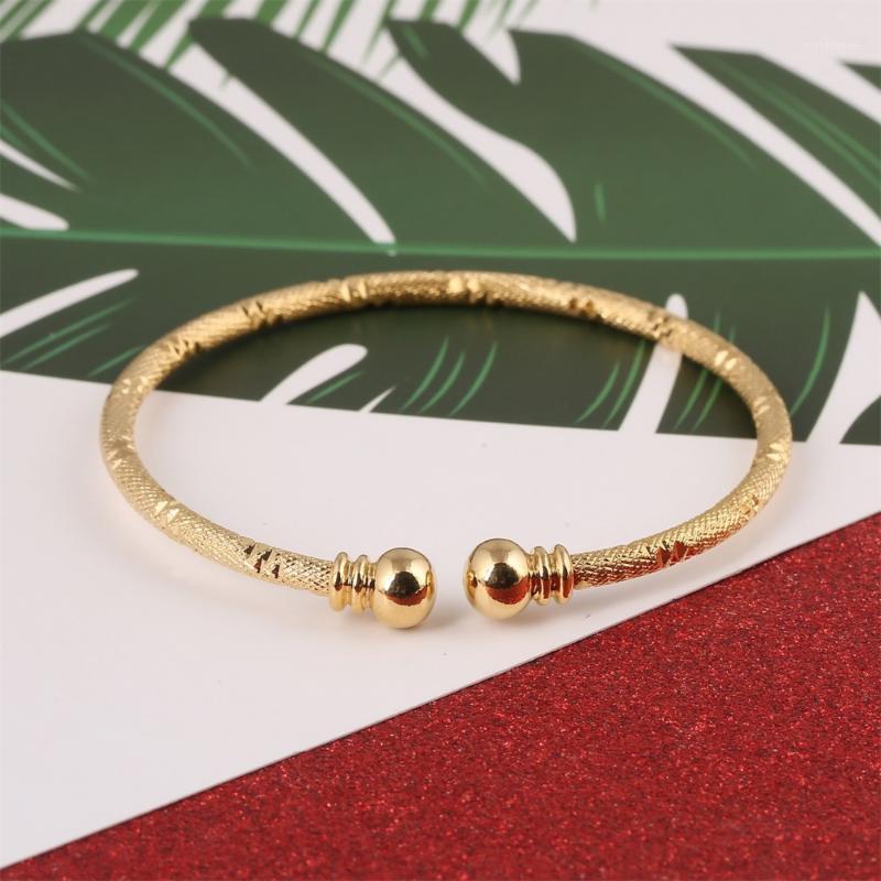 

Wedding Jewelry for Women Girls Bracelets Gold Color Elegant Arab Ethiopian India Bridal Bangles Party Gifts1