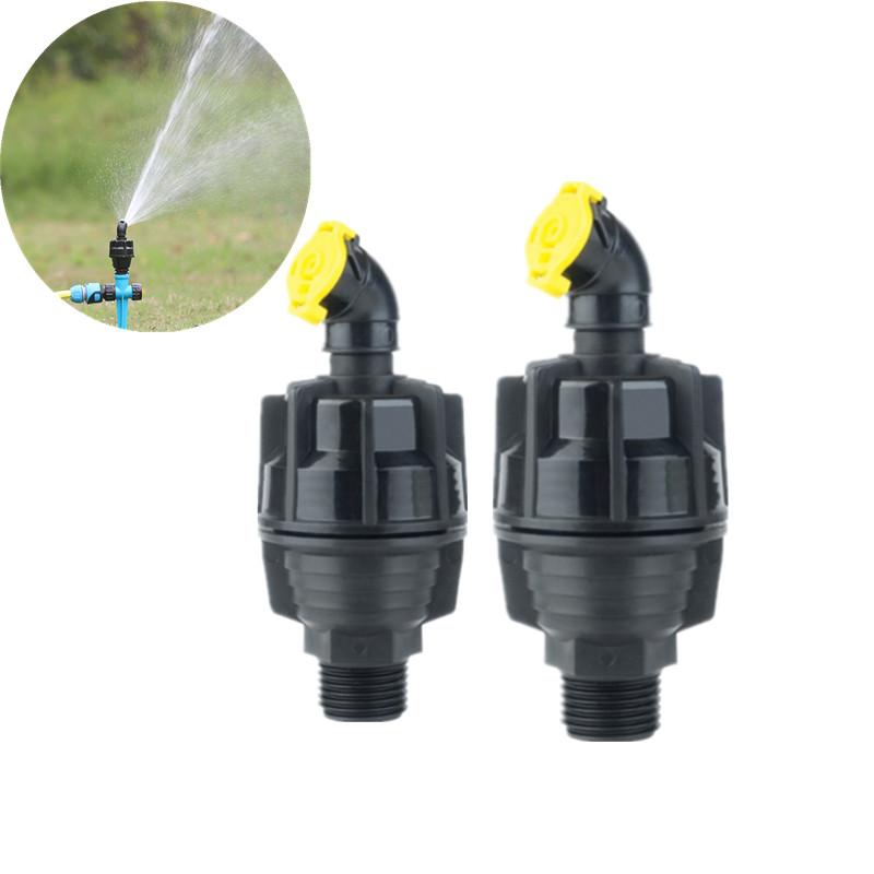 

5pcs 1/2 inch Dn15 Rotating Sprinklers Full Circle Micro Drip Irrigation Garden Lawn Irrigation Watering Fittings, As pic