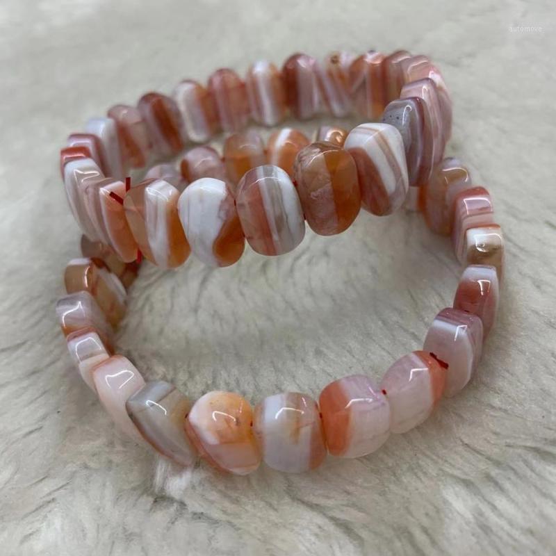 

red botswana agates/sardonyx beads bracelet natural gem stone bangle for woman for gift wholesale !1
