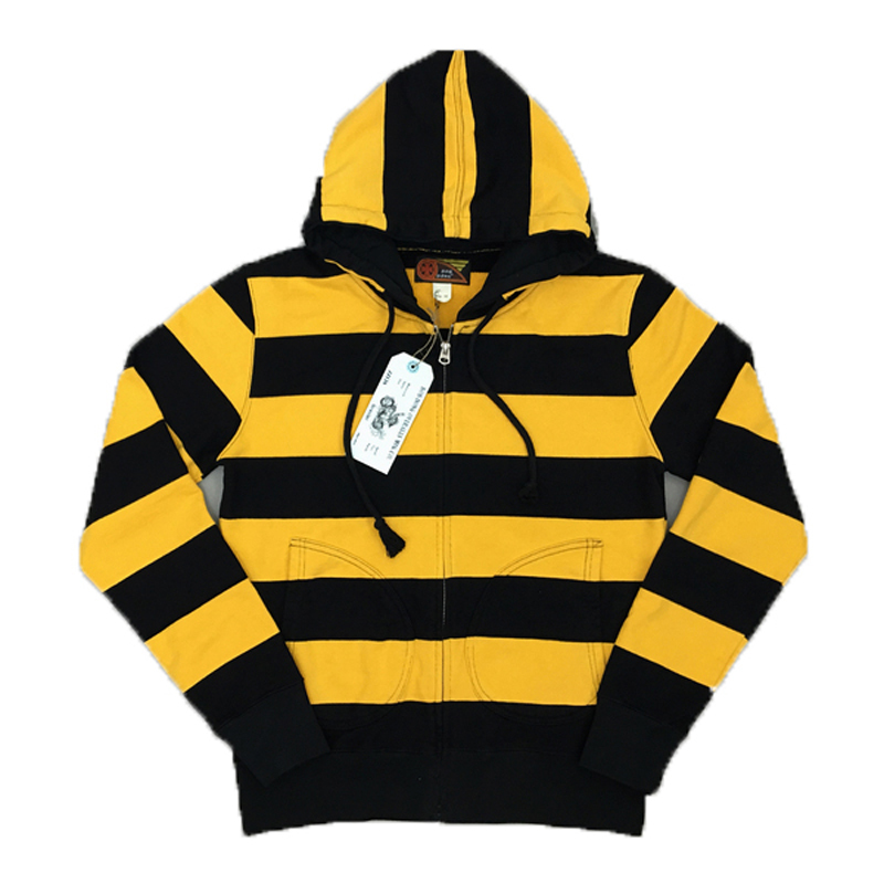 

Heavy Prison Hoodies Short Motorcycle Winter Pullover for Men Driving VHCA, Yalow