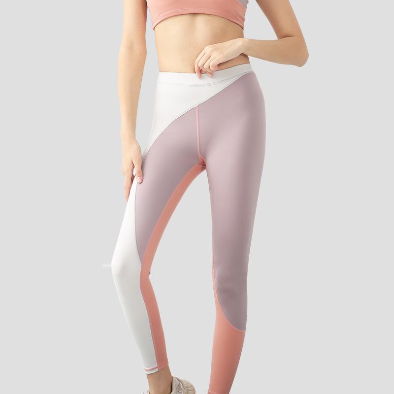 

2020 New Yoga Pants Exercise Tight Running Fitness Pants Women Show Thin Hip Lifting High Waist Elastic Fitness Clothes Running, Black