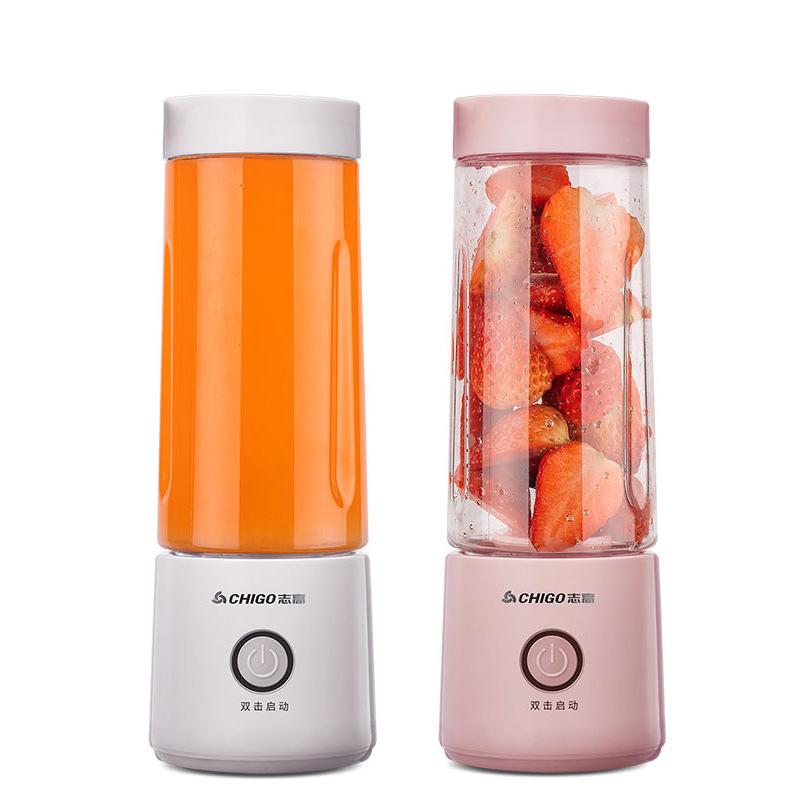 

400ml 2/4 Blades Portable Electric Fruit Juicer Home USB Rechargeable Smoothie Maker Blenders Machine Sports Bottle Juicing Cup