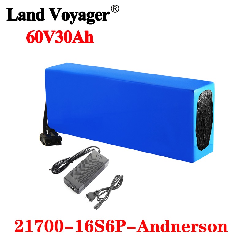 

60V lithium ion electric bicycle battery 1500W 2000W 3000W electric bicycle battery with 67.2v 2A charger super 120km endurance