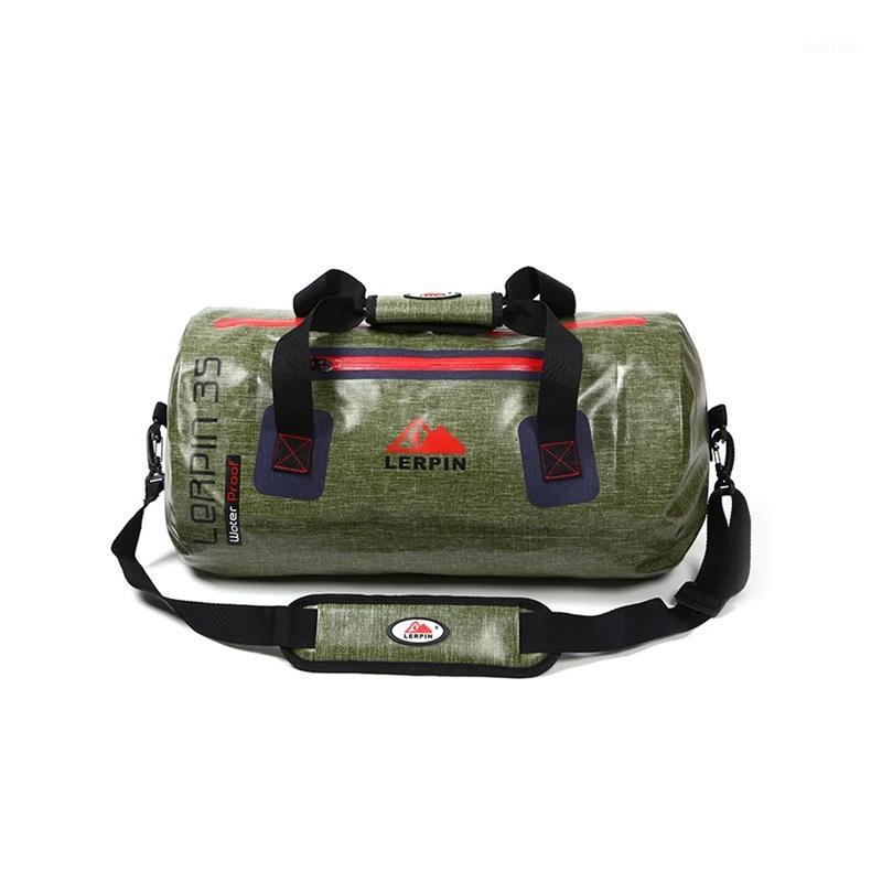 

Custom Large Travel Duffel Bag Men Waterproof Sports Gym Bag1, Green color