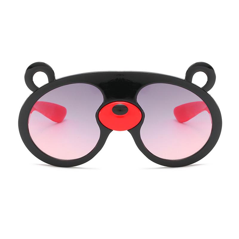 

BINGKING Raccon Shape Children Sunglasses Mixed Wholesale High Quality Oversized Lens 6 Colors 61013 UV400 Protection Eyewear